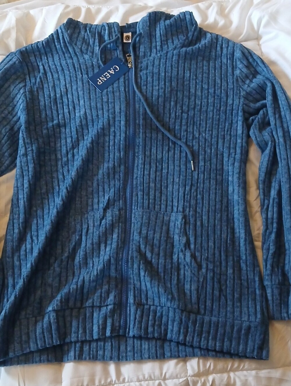 Women's Long Sleeve Zip Up Hoodie Lightweight Loose Fleece